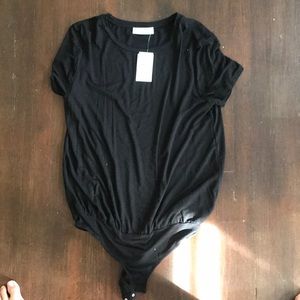 Black bodysuit/ tshirt